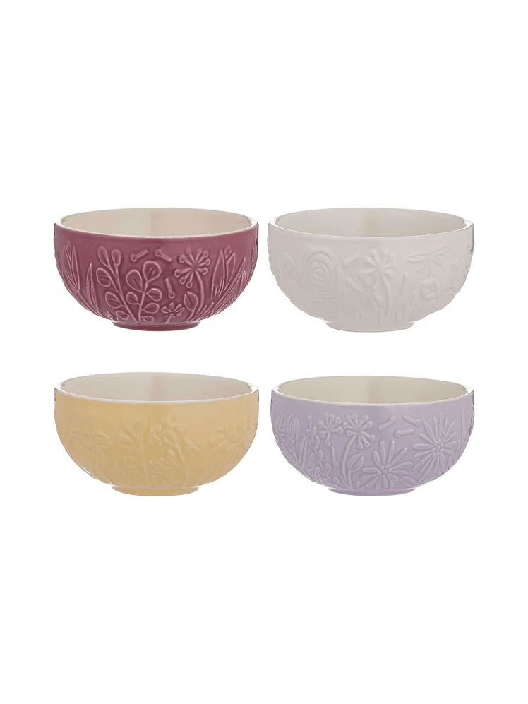 Mason Cash In the Meadow Stoneware Prep Bowls, Set of 4 