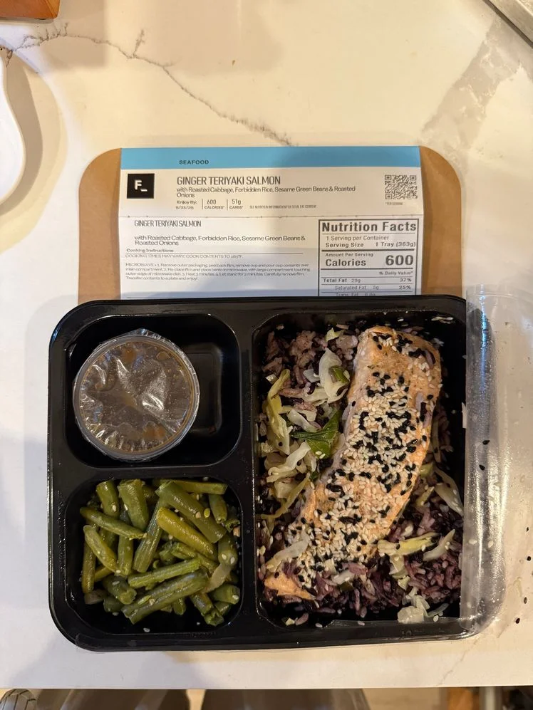 Factor ginger teriyaki salmon