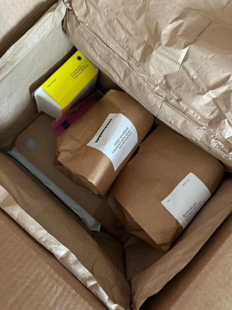 Image may contain: Box, Cardboard, Carton, Package, Package Delivery, Person, Bed, and Furniture