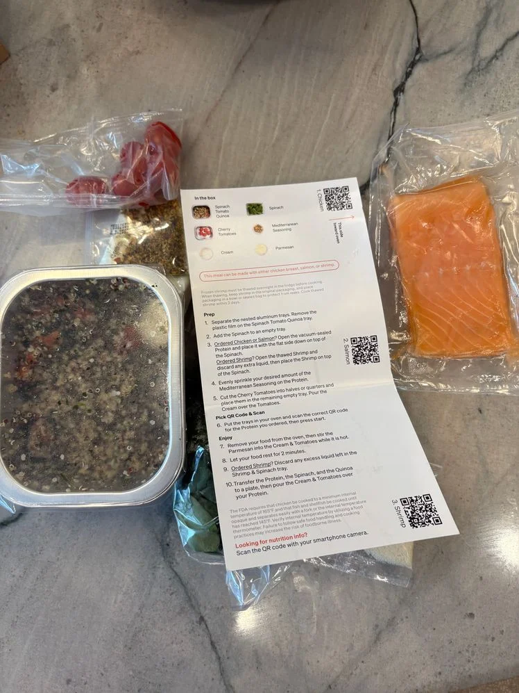 Tovala meal delivery