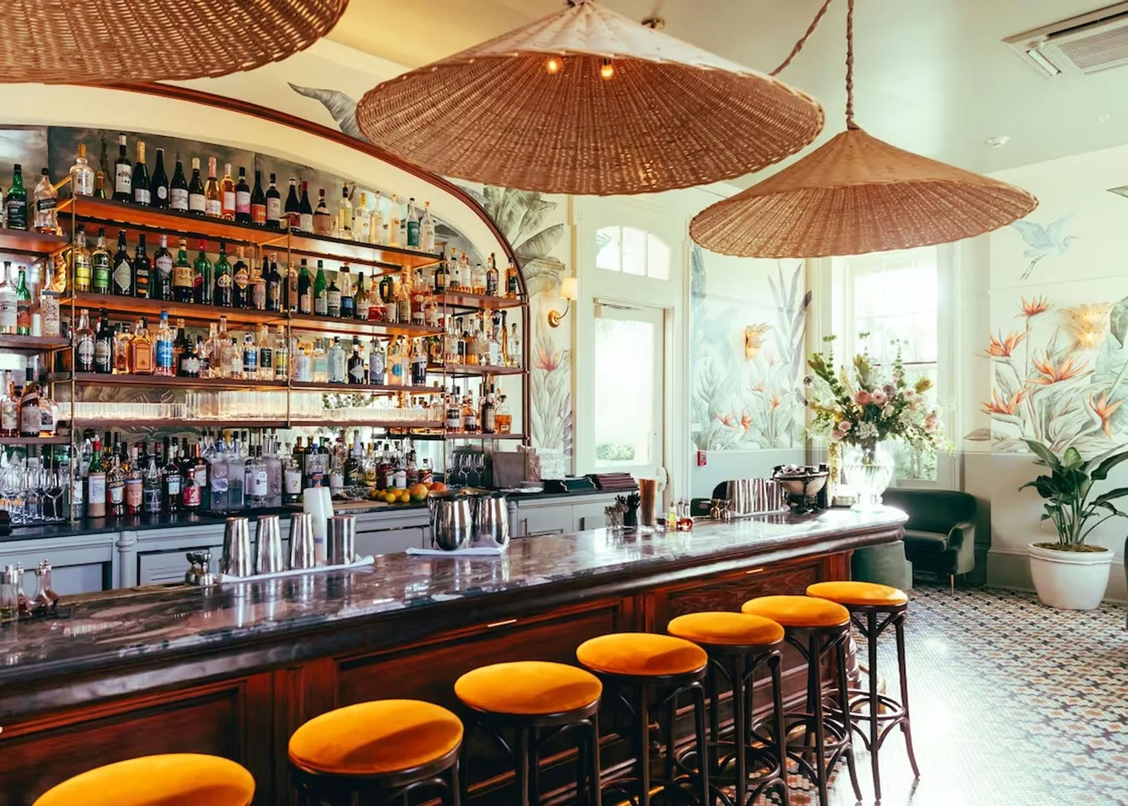 Image may contain Bar