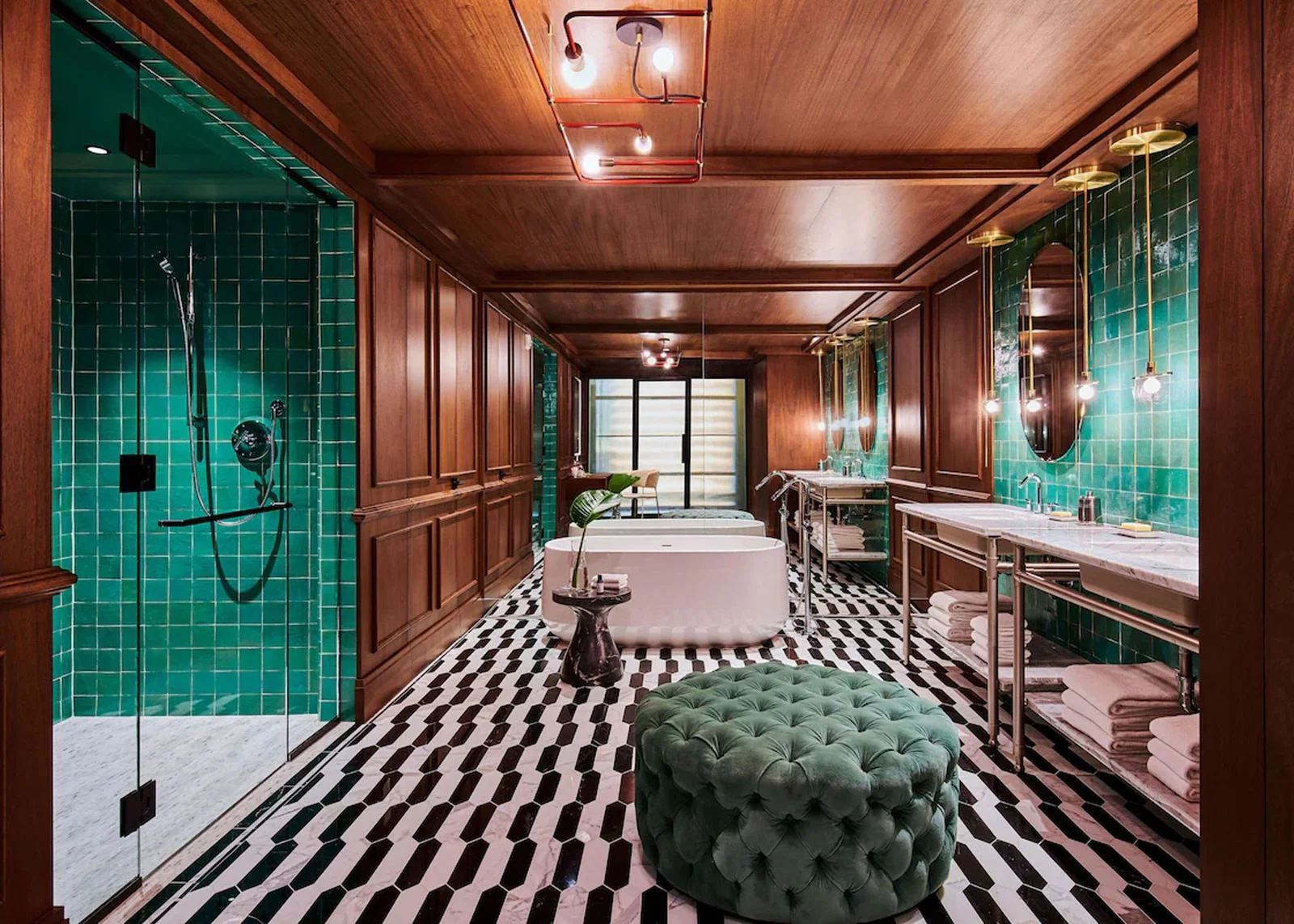 Image may contain Furniture Architecture Building Foyer and Indoors