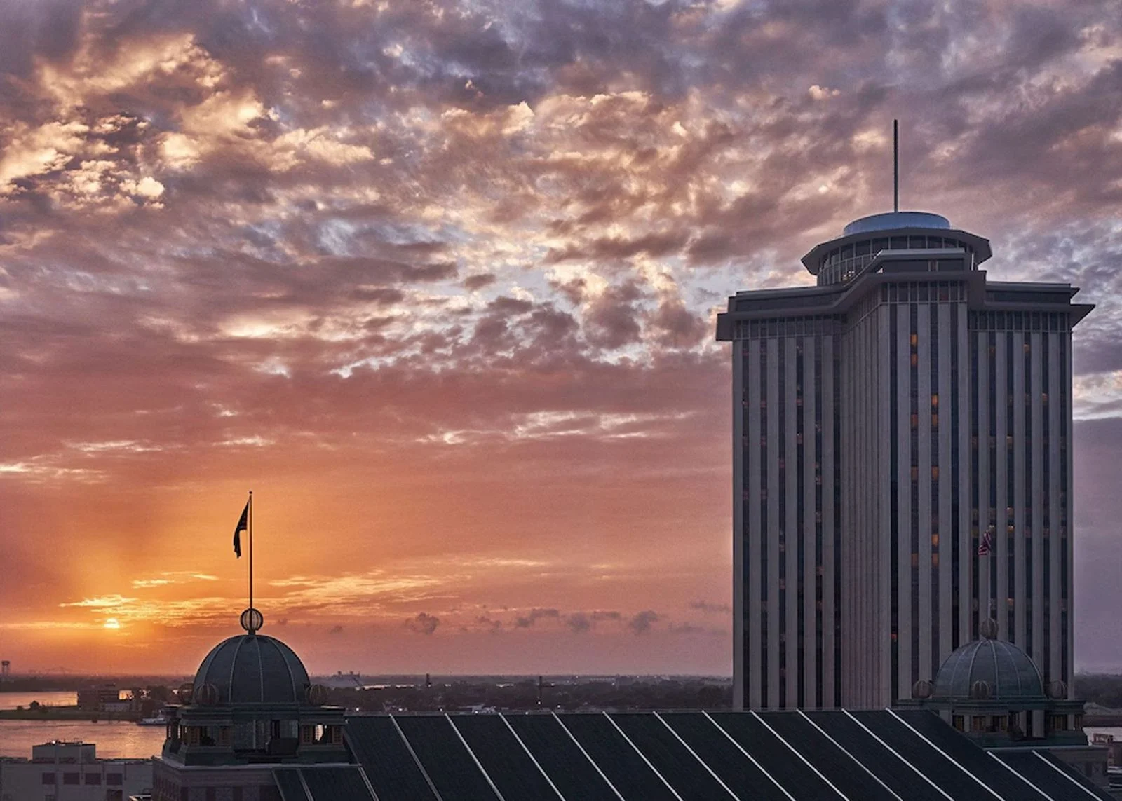 Image may contain Nature Outdoors Sky Architecture Building Cityscape Urban Cloud Horizon City and Office Building