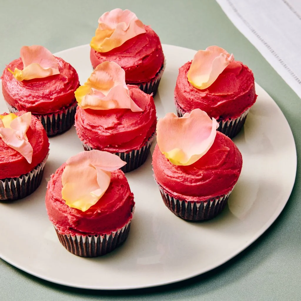 Image may contain Cake Cream Cupcake Dessert Food Food Presentation Icing and Ice Cream