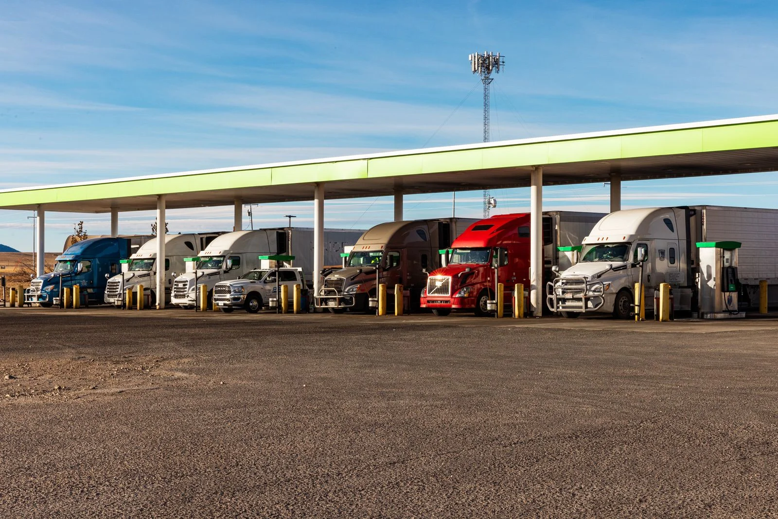 Image may contain Transportation Truck Vehicle Road Machine and Wheel