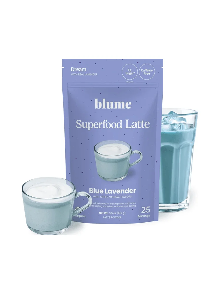 Blume Blue Lavender Superfood Latte