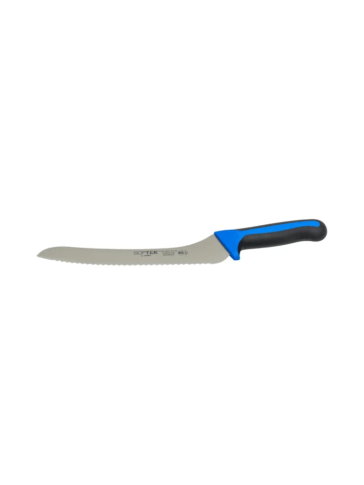 Winco Sof-Tek 9" Offset Bread Knife